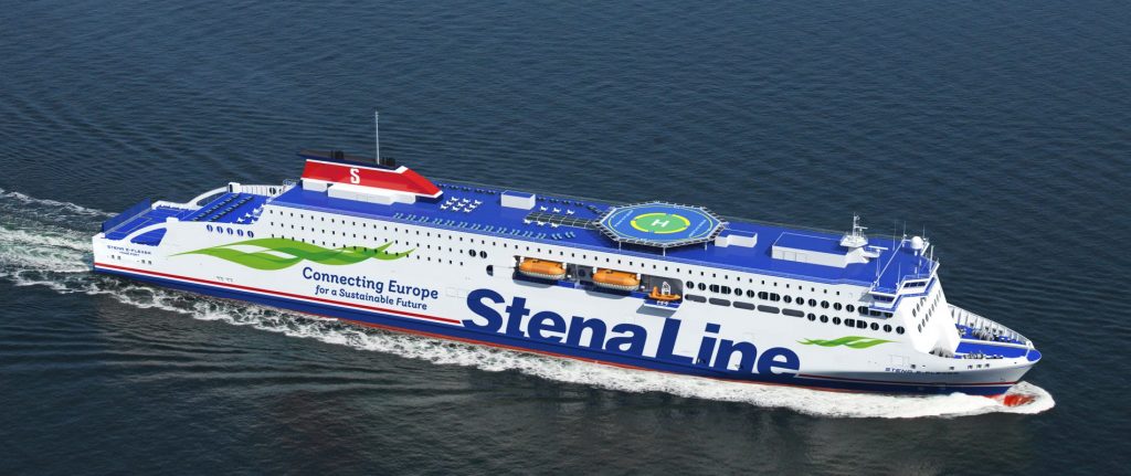 Stena Line Takes Delivery of Newest E-Flexer in China