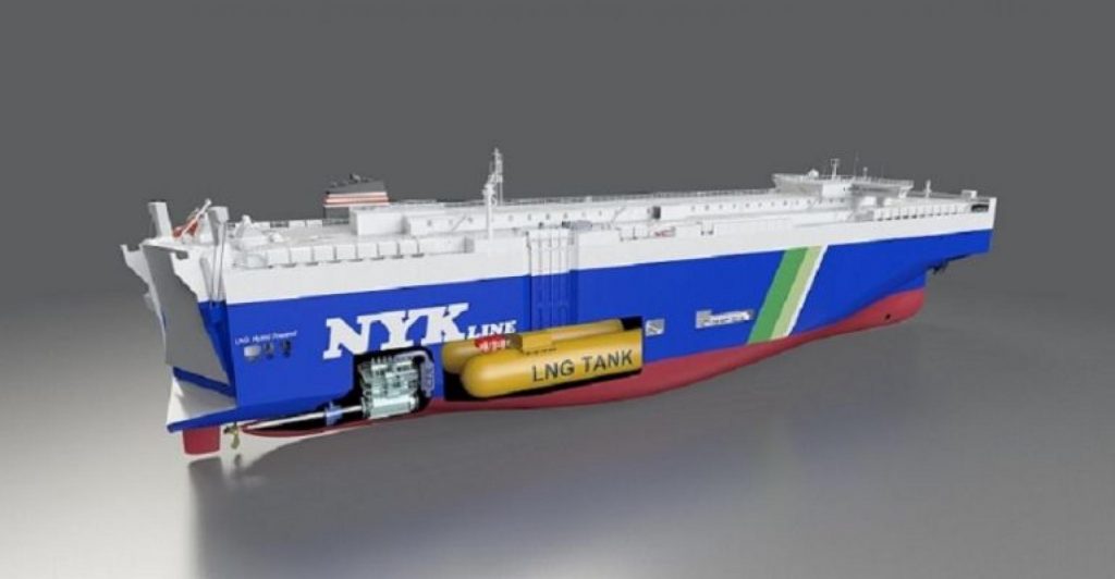 NYK Orders Four LNG-fuelled Car Carriers From China