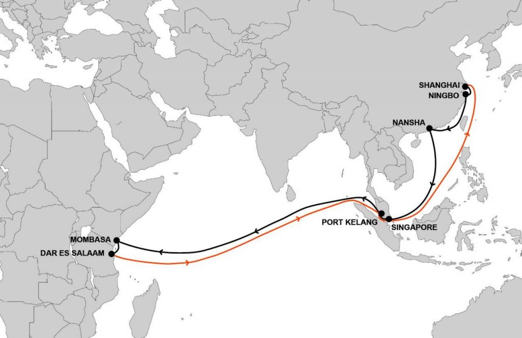 Hapag-Lloyd Launches New Service Connecting Asia And East Africa