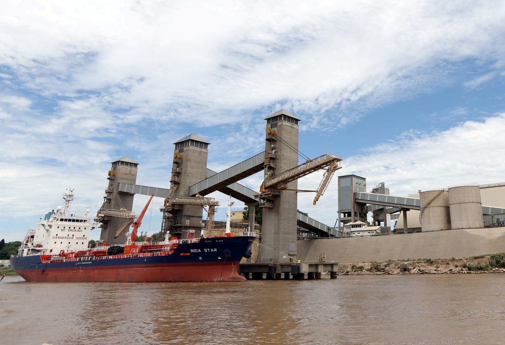 Stranded Grains Ships To Be Towed Free From Rosario, Says Ports Chamber