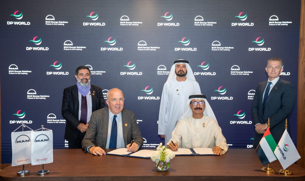 MAN Energy Solutions And DP World Sign Cooperation Agreement To Further Maritime Energy Transition