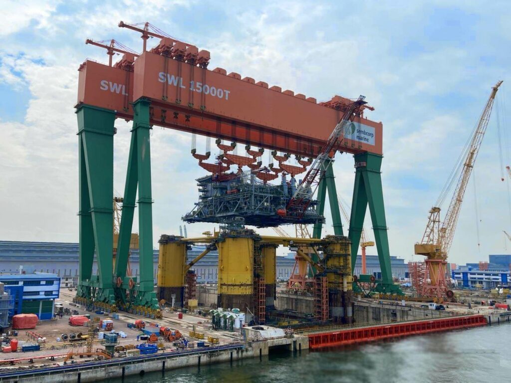 Sembcorp Marine Integrates Hull And Topsides For Shell’s Deepwater Project