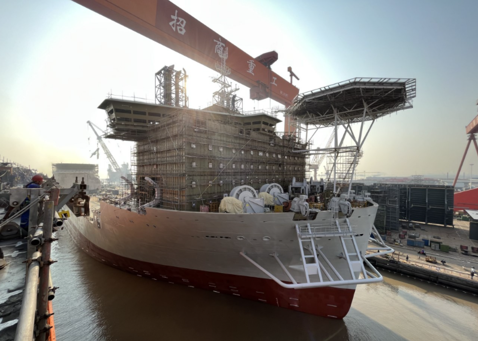 Jan De Nul Launches Next-Generation Offshore Installation Vessel