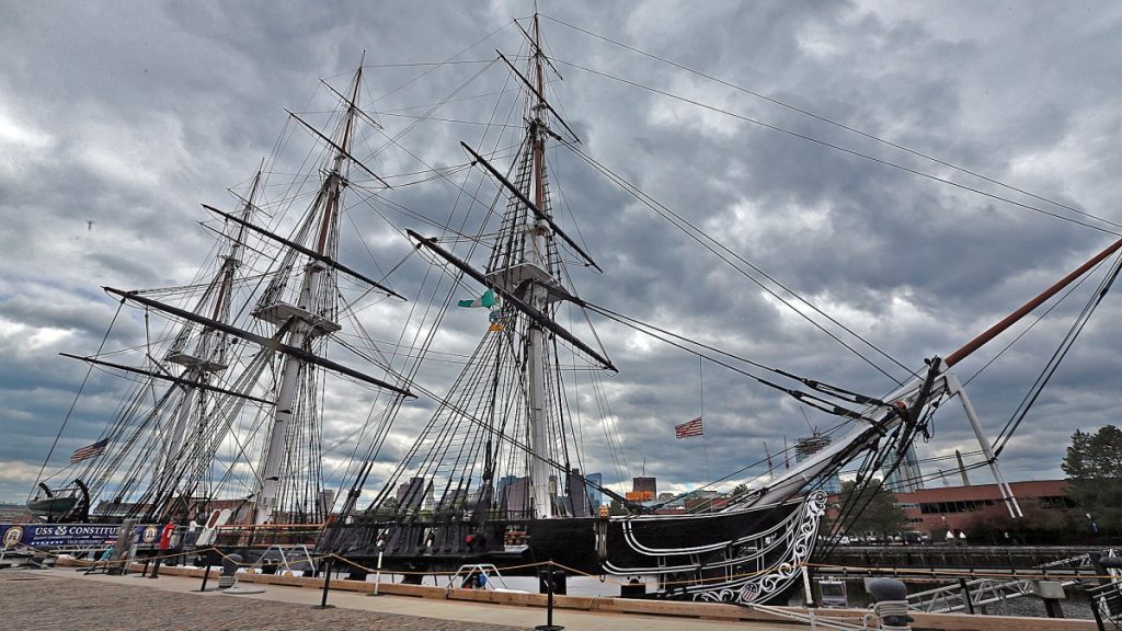 First Woman To Take Command Of Historic USS Constitution