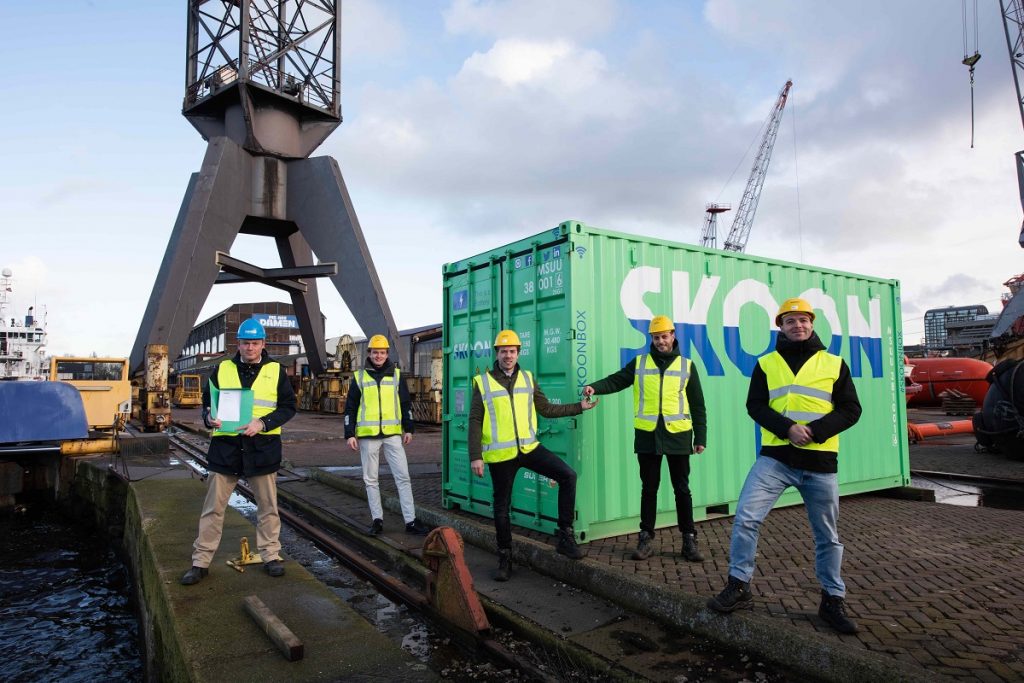 World’s 1st Multipurpose Battery Container To Help Damen Cut Yard Emissions