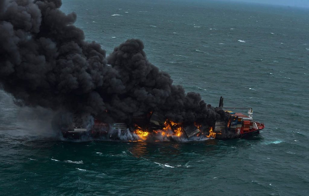 Fire Breaks Out On Drillship In Sri Lanka