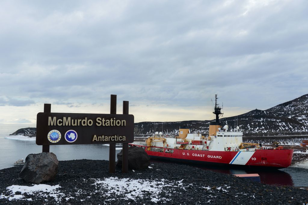 USCGC Polar Star Arrives In Antarctica