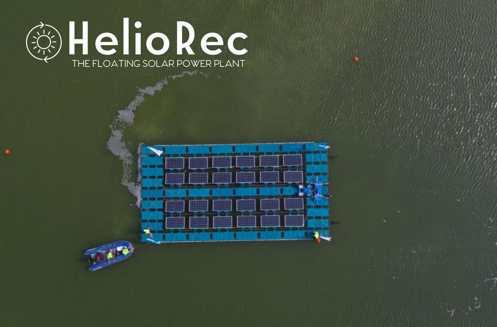 HelioRec Collects Award For Floating Solar-Powered Electric Charging Stations