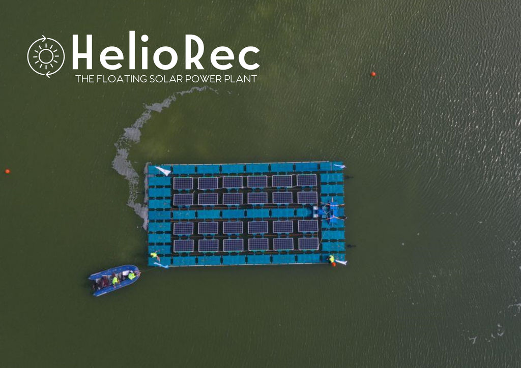 HelioRec Collects Award For Floating Solar-Powered Electric Charging Stations