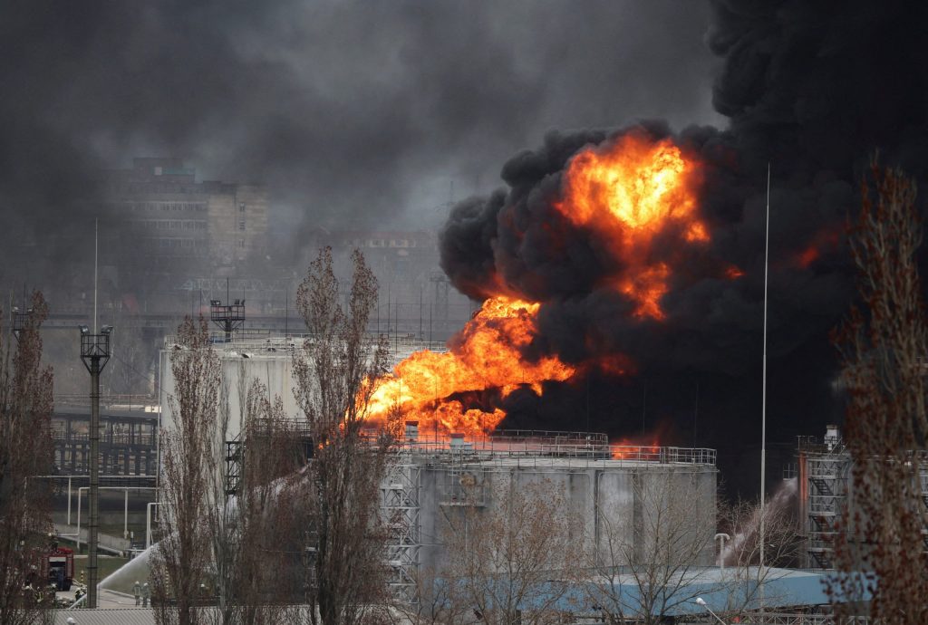 Missiles Hit Ukrainian Refinery, Near Key Port City Of Odesa