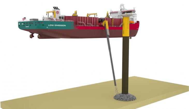 Great Lakes Dredge & Dock Awarded First Contract For New Jones Act Rock Installation Vessel