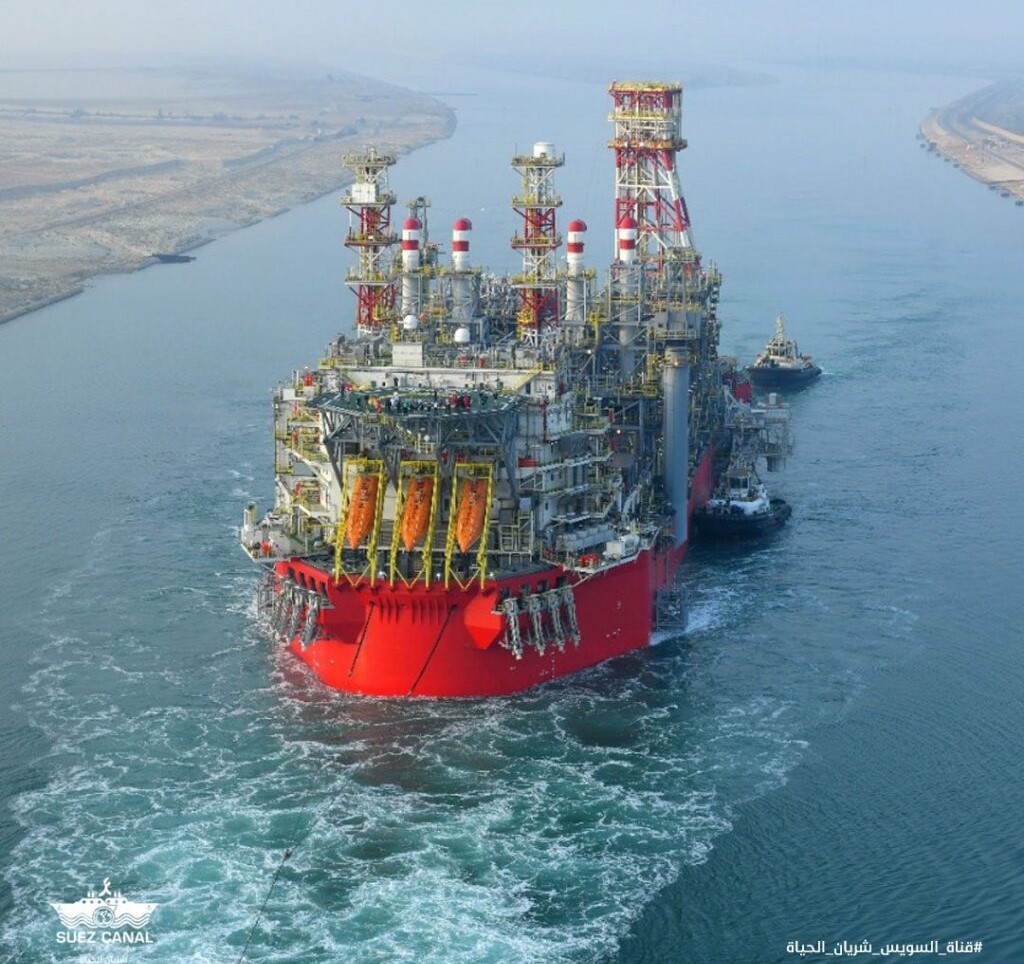 Crossing Of Energean Power FPSO Marks ‘First-Of-Its-Kind In History Of Suez Canal’