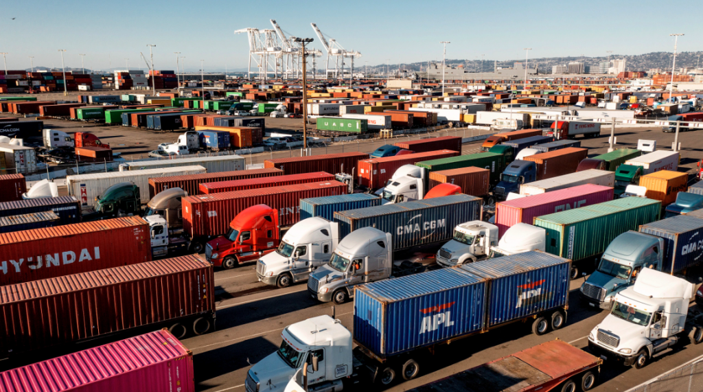 Trucker Protest Shuts Port Of Oakland Terminals