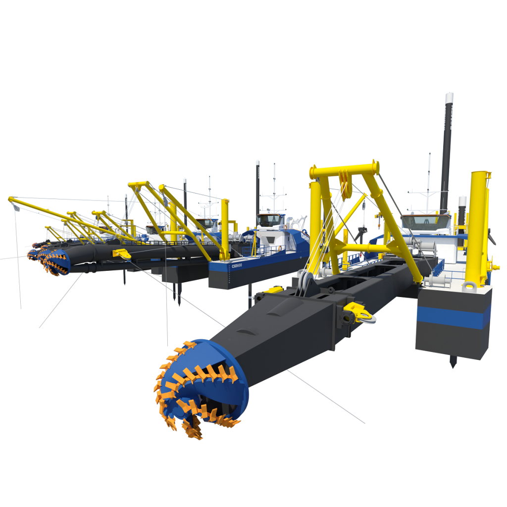 Damen Shipyards Announces All-New Cutter Suction Dredger Range