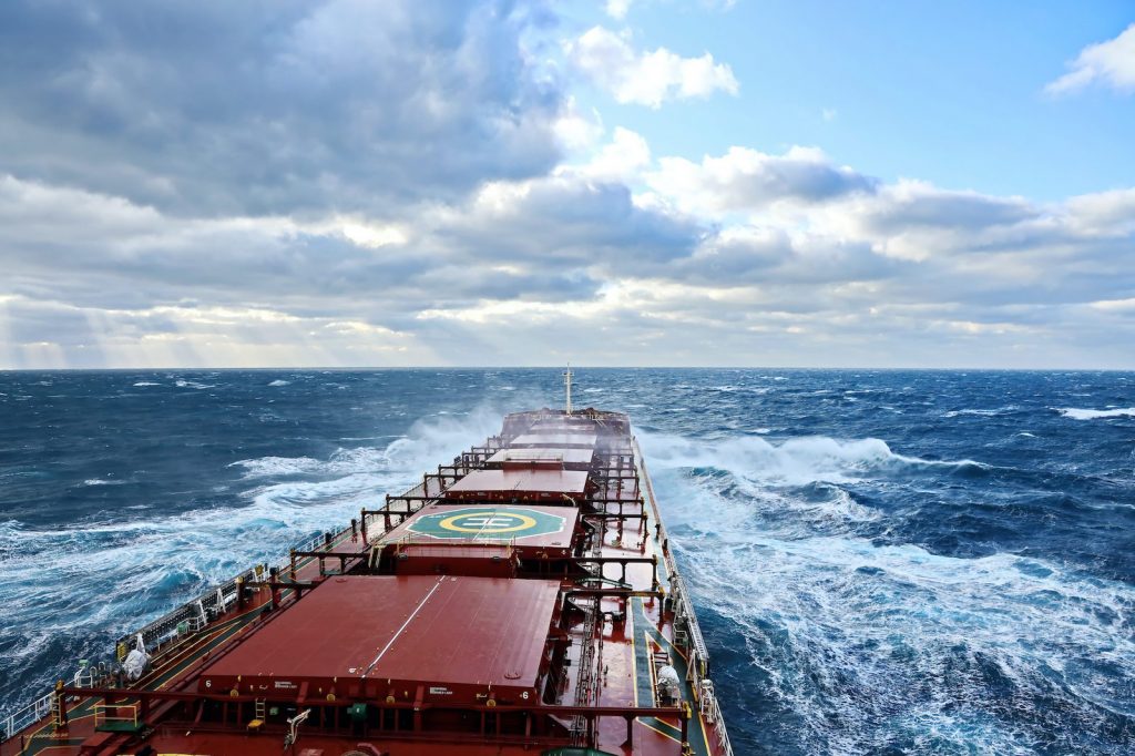 Baltic index snaps 3-day losing streak on capesize demand