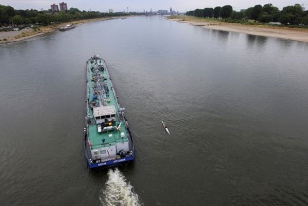 Depleted Rhine Water Level In Germany Holds Above Crisis Lows