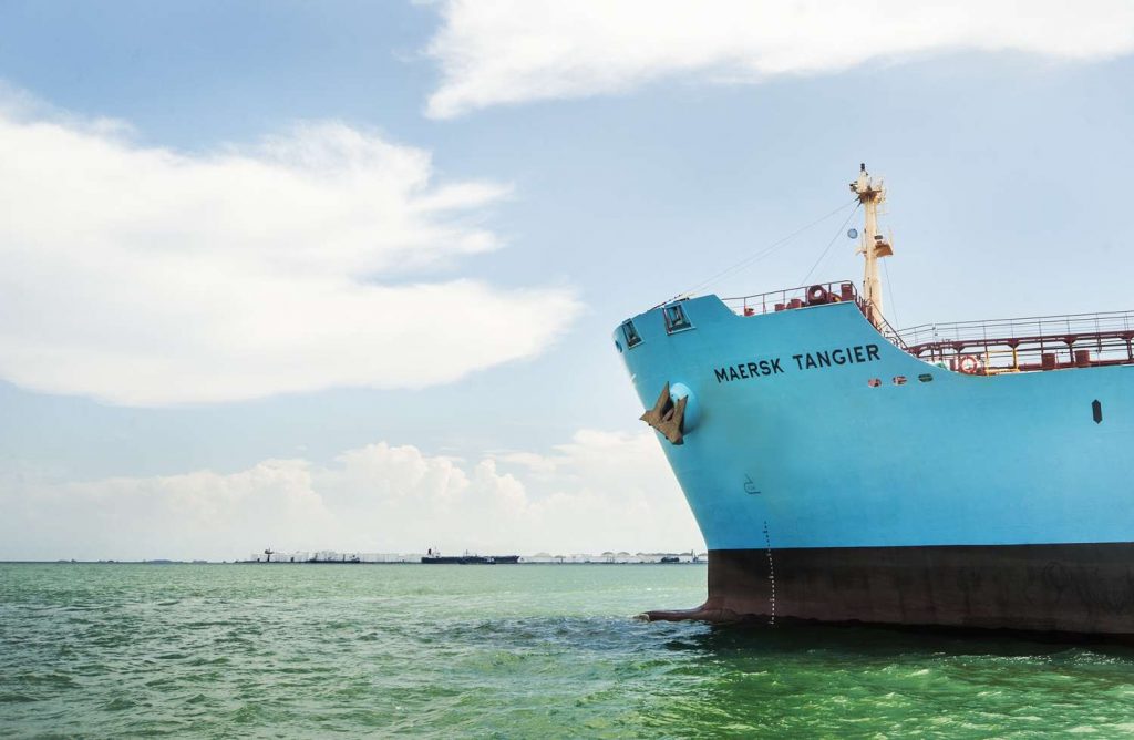 Maersk’s First Green Methanol-Powered Containership Launched