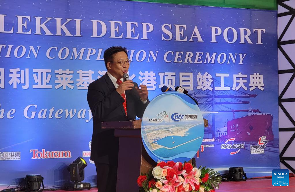 Chinese company hands over Nigeria’s first deep sea port