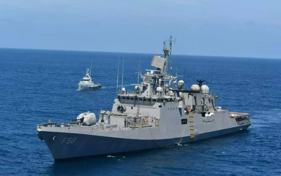 India is first port of call for UK ship in Indian Ocean