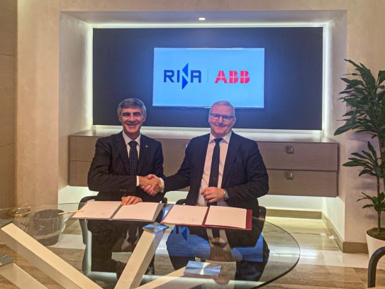 RINA and ABB Sign MoU to Cooperate in Shipping Decarbonization