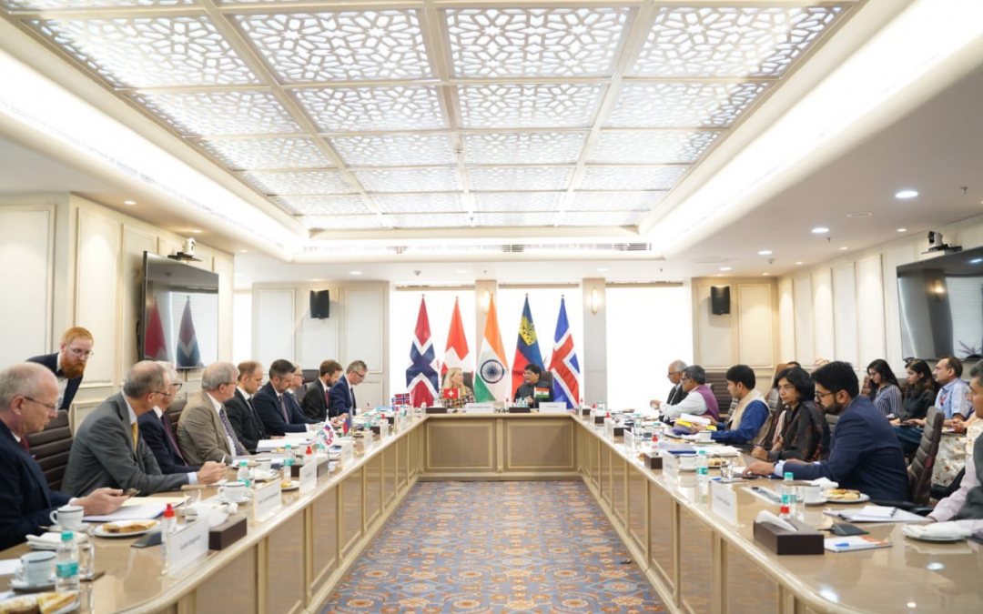 High-level delegations from India and EFTA meet to boost bilateral trade and economic partnership