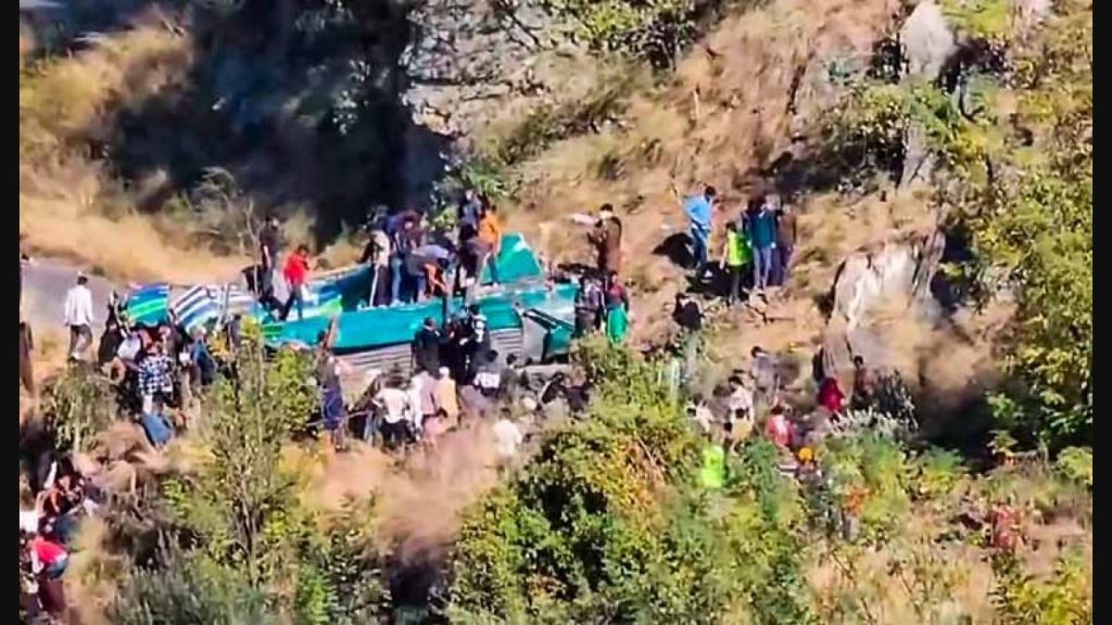 22 Dead, Including 6 Children and 8 Women, After Bus Falls into Gorge in Jammu