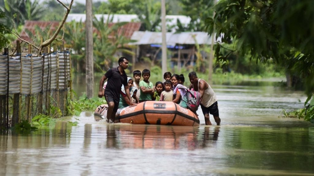 Assam Flood Situation Eases Slightly, Over 5 Lakh Affected, Death Toll Rises to 14