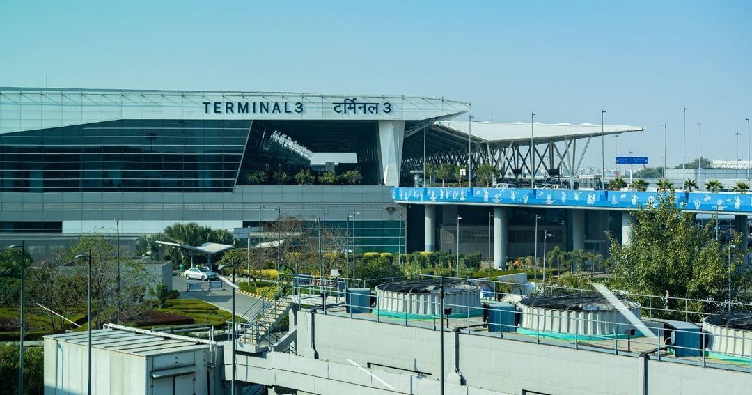 At the Delhi Airport, a man with dyed hair and a beard was detained for impersonating an elderly passenger.