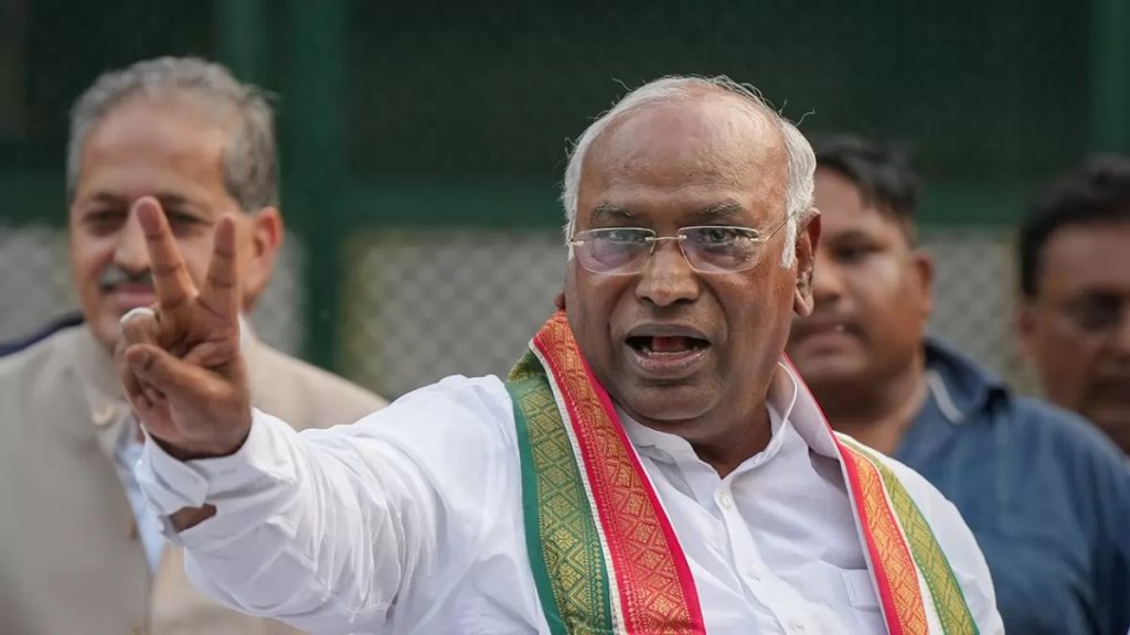 Mallikarjun Kharge: ‘NDA Government Formed by Mistake, Can Fall Anytime’.