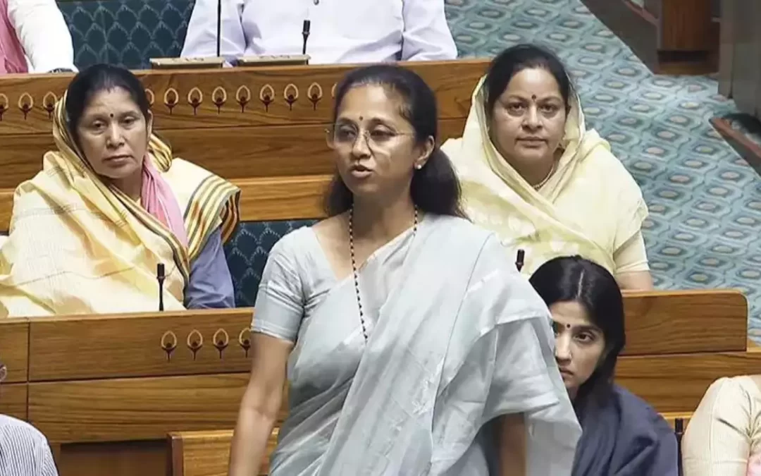 Supriya Sule Alleges ‘Censorship’ of Non-Hindi Speeches on Sansad TV; Channel Denies Claims