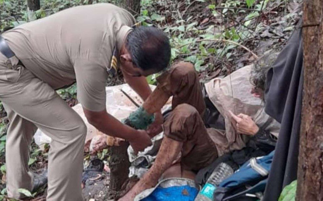 US Woman Found Chained to Tree in Maharashtra Forest Amidst Heavy Rain