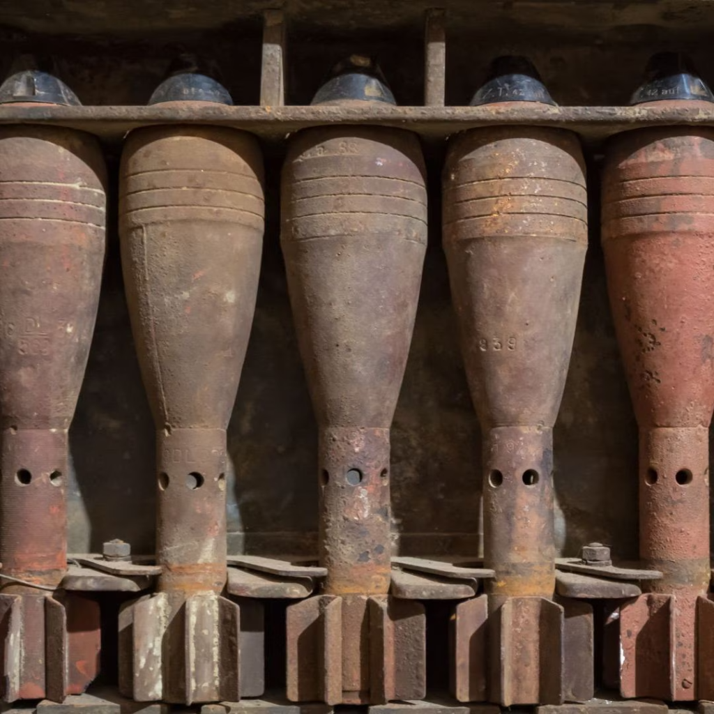 Mortar Shells from the 1971 Bangladesh Liberation War Unearthed During West Tripura Excavation