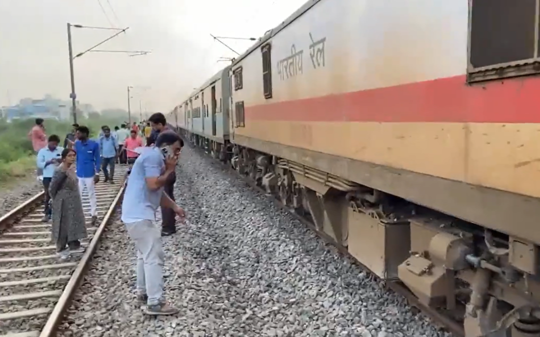 20 Sabarmati Express Coaches Derail Near Kanpur