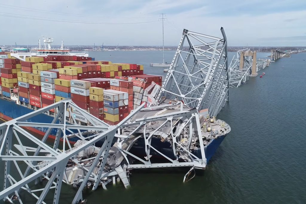 US sues ship firms for $100m over Baltimore bridge crash