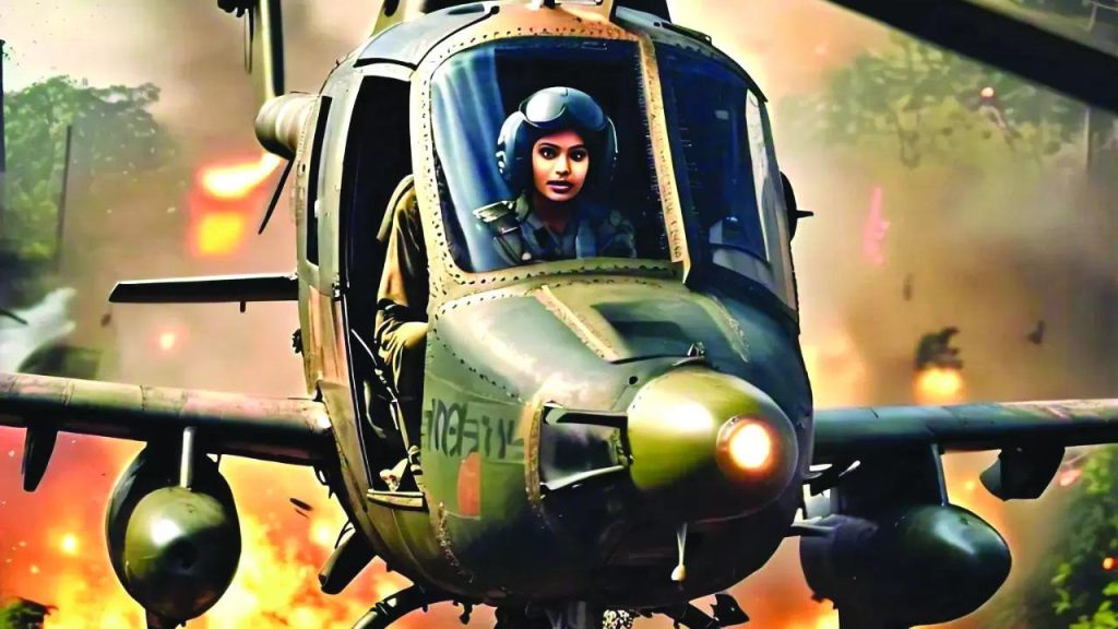 Fearless Woman Pilot Rescues Injured Commando