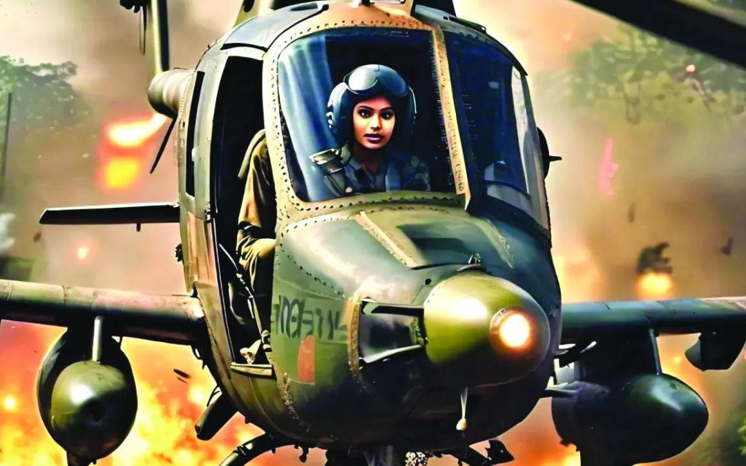 Fearless Woman Pilot Rescues Injured Commando