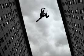 A man from Noida attempted to jump from the 14th floor of Supertech Capetown Society and was saved by residents.