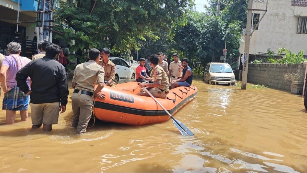 Building Collapse in Bengaluru Claims One Life Amid Ongoing Heavy Rains