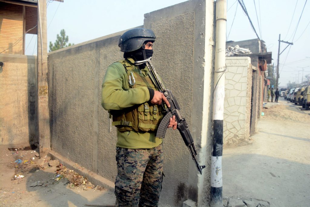 Terrorists Attack Search Team in Kashmir; 8th Gunfight of November