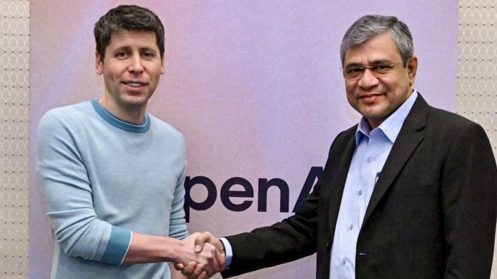 Ashwini Vaishnaw Discusses AI Collaboration with OpenAI CEO Sam Altman