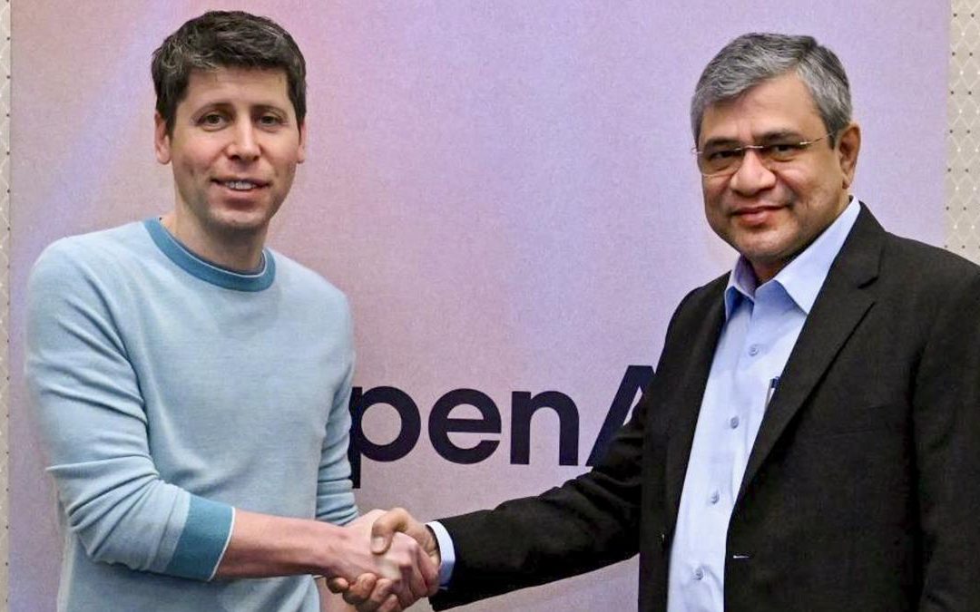 Ashwini Vaishnaw Discusses AI Collaboration with OpenAI CEO Sam Altman