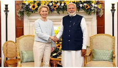 Narendra Modi and the European Commission, meeting highlights.